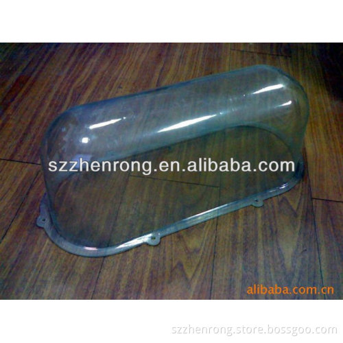 clear plastic thick vacuum forming clear plastic cover